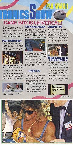 Winter CES (95): WWF Wrestler holding Volume 20